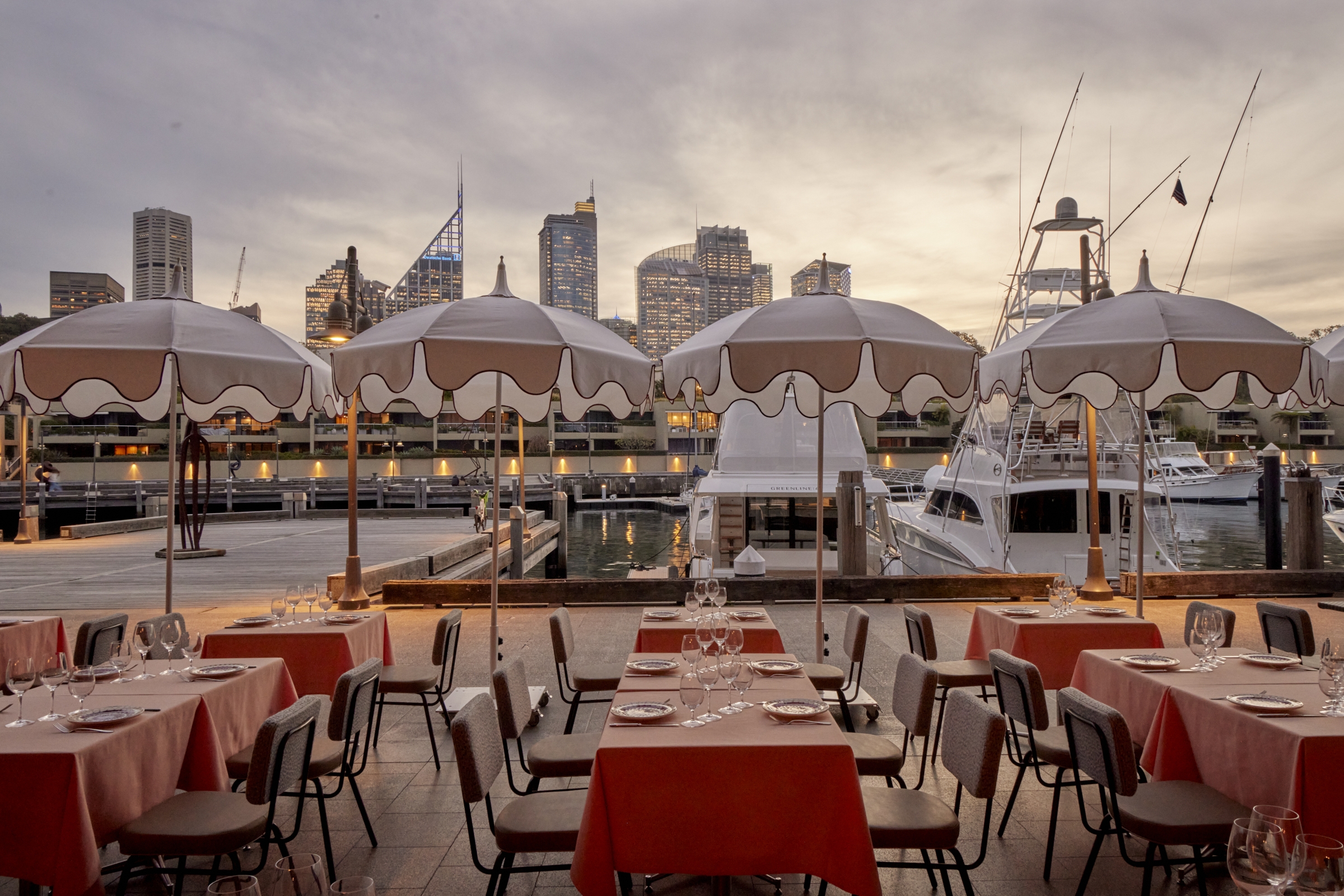 A gorgeous new Greek restaurant is now open on Woolloomooloo Finger Wharf