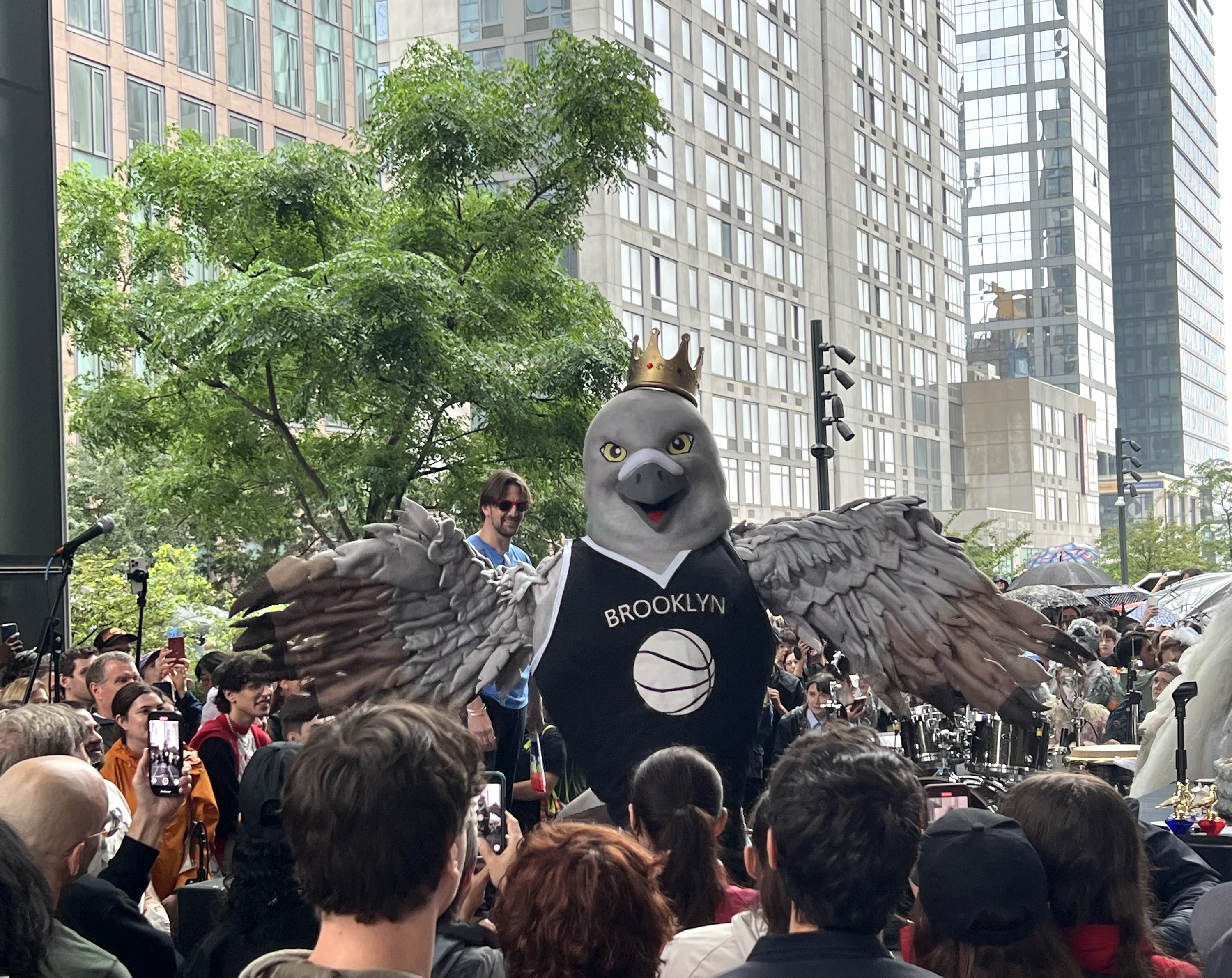 A massive pigeon-themed festival took over the High Line this weekend
