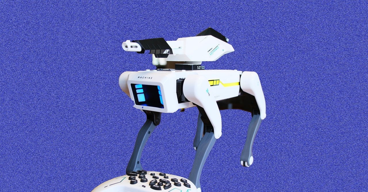 We Bought a ‘Peeing' Robot Attack Dog From Temu. It Was Even Weirder Than Expected