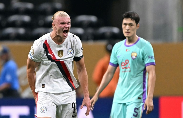 Man City hit six to reach Club World Cup last 16, Real Madrid win with 10 men