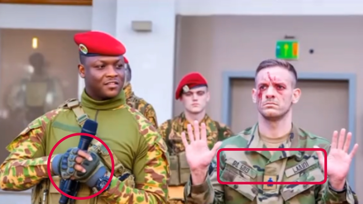 AI image does not show French spy caught in Burkina Faso