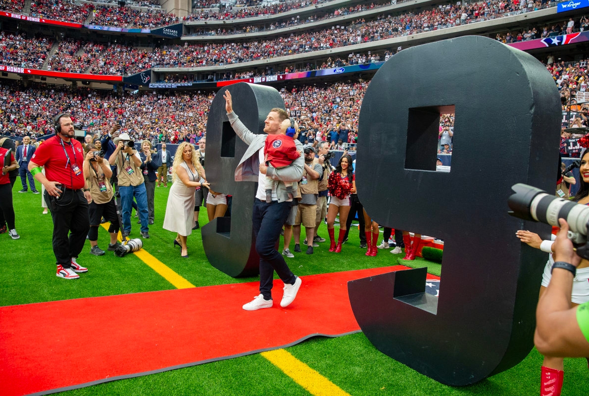 5x All-Pro Watt among Texans selected to ESPN NFL All-Quarter Century Team