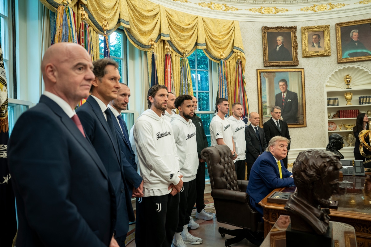 Trump's Soccer Faux Pas Leaves Juventus Players Speechless