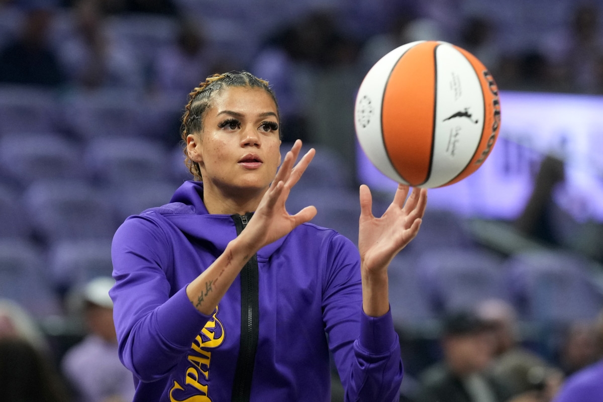 Los Angeles Sparks Player Shows Off Daring Birthday Outfit