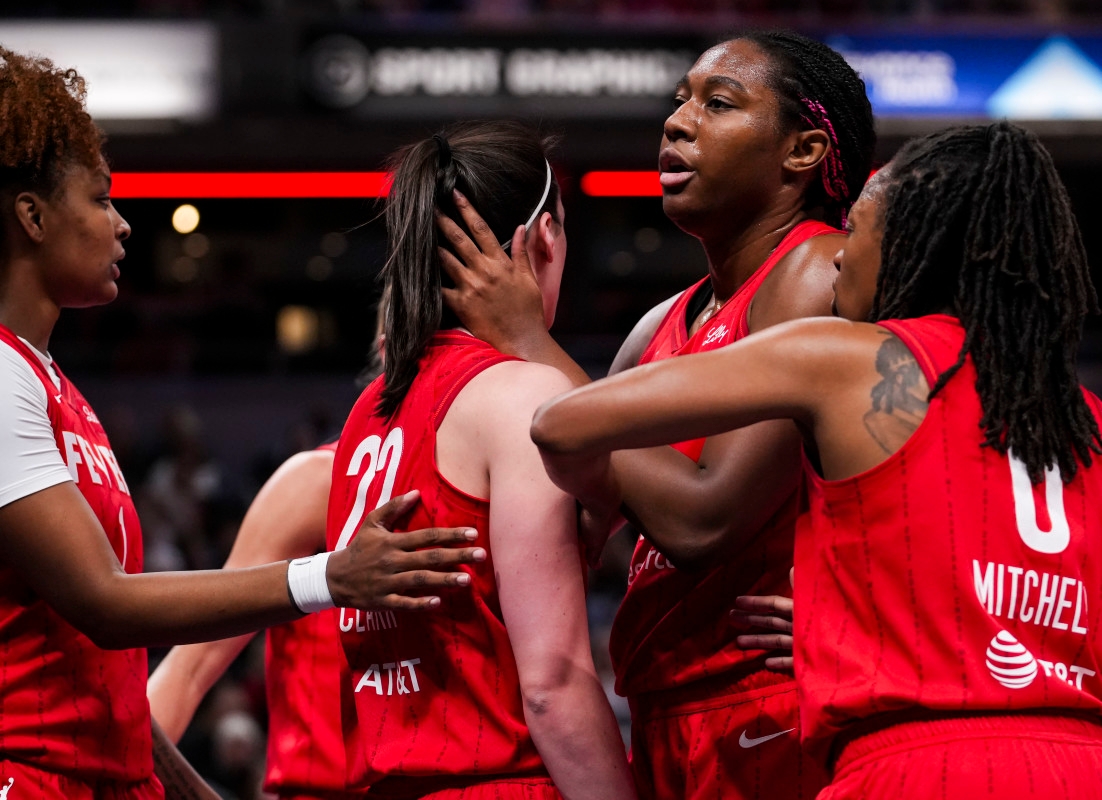 Indiana Fever React to Caitlin Clark's Play With Aliyah Boston on Thursday
