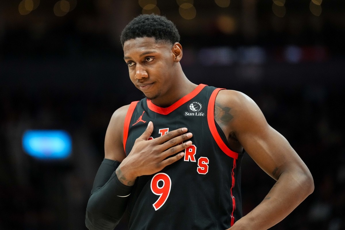 Raptors' RJ Barrett Named in Kevin Durant Trade Report on Monday