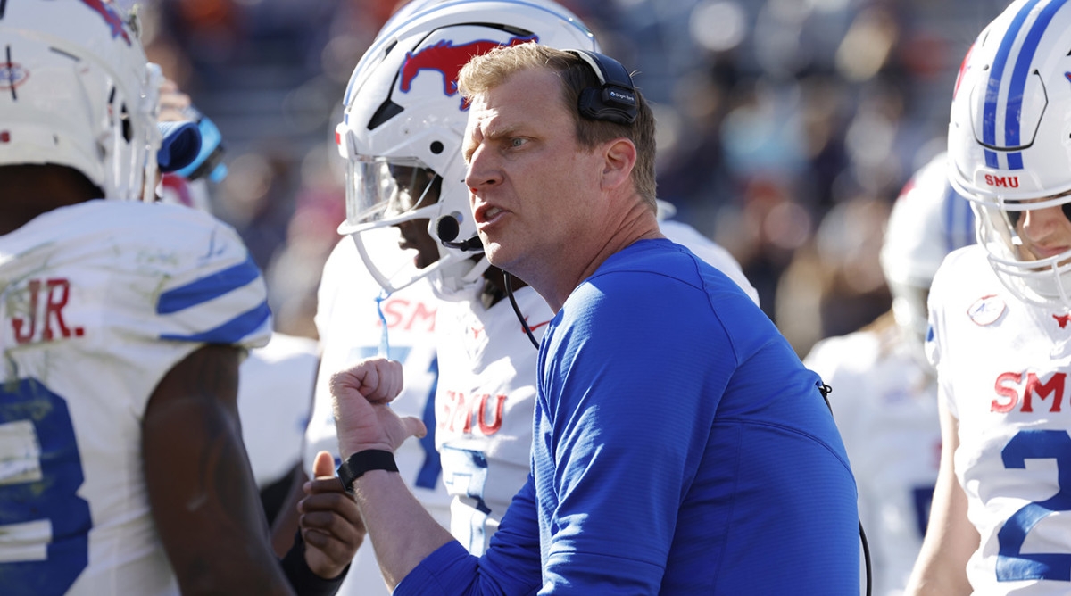 SMU's Rhett Lashlee Admits the College Football Playoff Made an Error