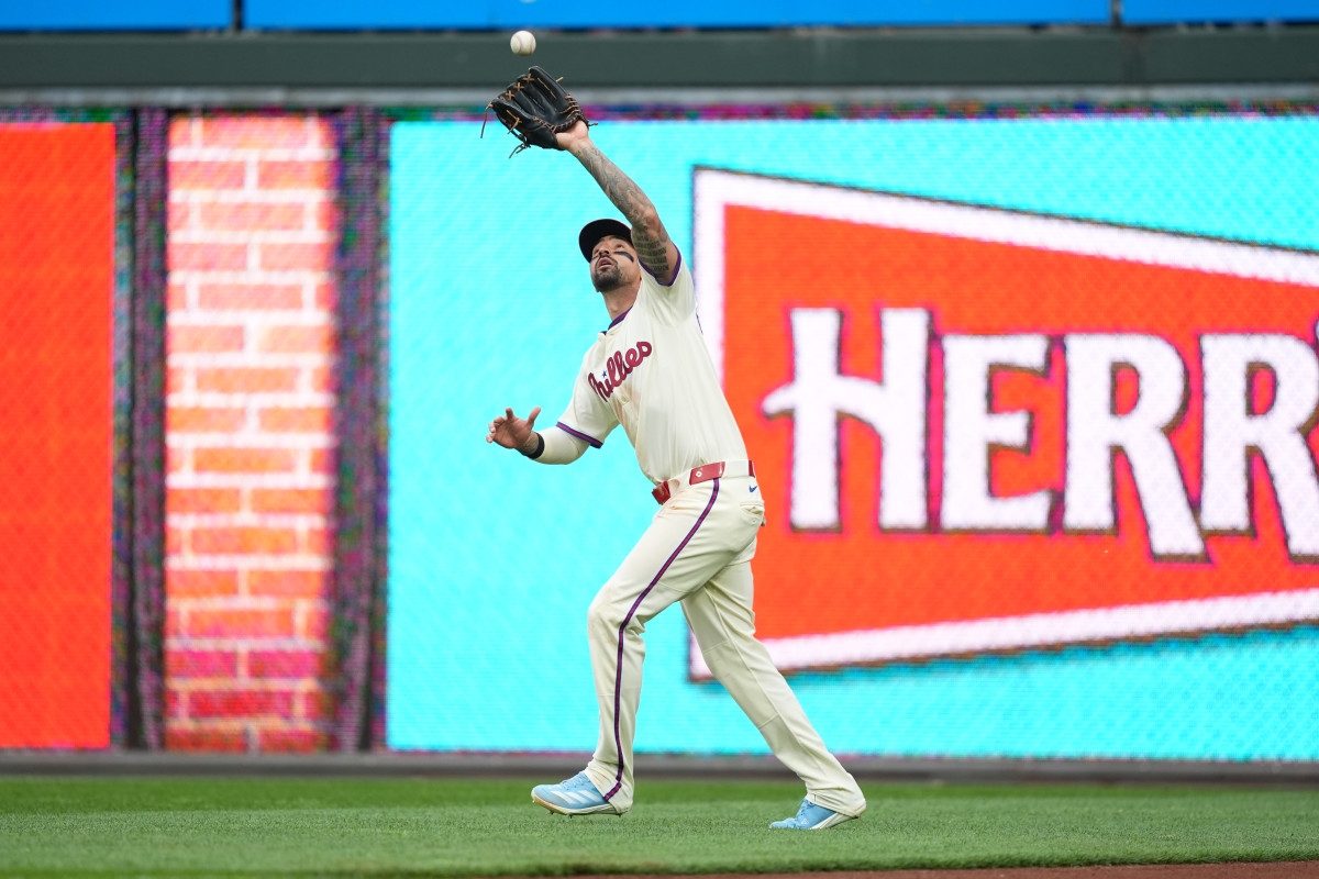 Phillies' Nick Castellanos' Wife Jess Calls Out Fans Amid Benching, 'Watch the Game'