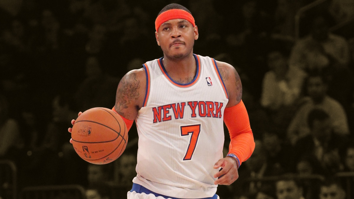 Brendan Haywood says the greatest performance he ever saw came from Carmelo Anthony: "It was all mid-range jumpers"