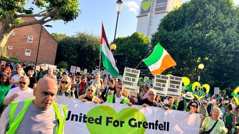 Call for justice eight years on from Grenfell fire