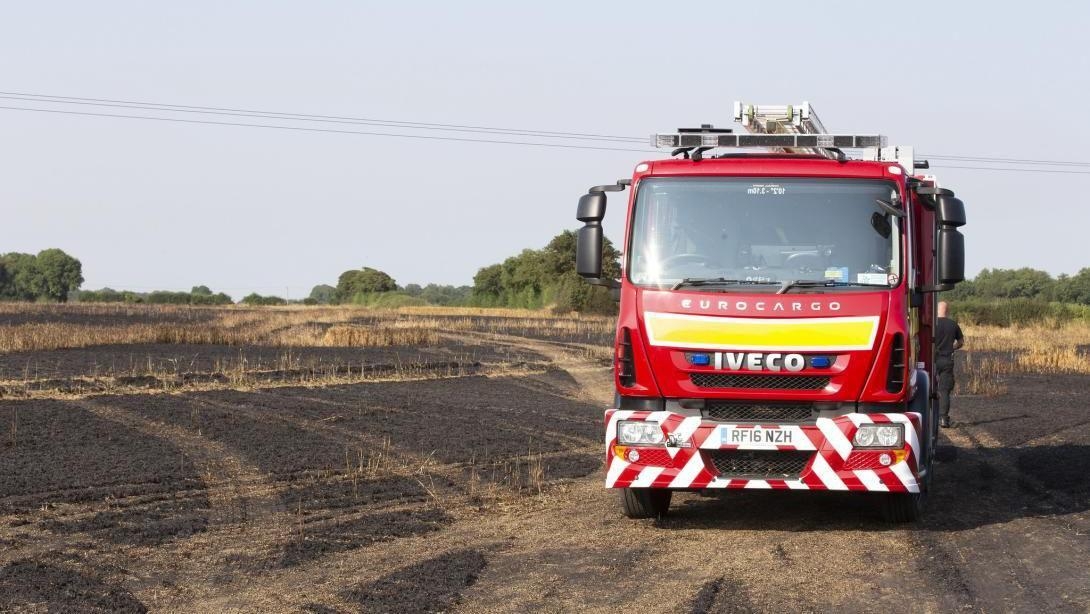 Warning of wildfire risk as dry weather continues