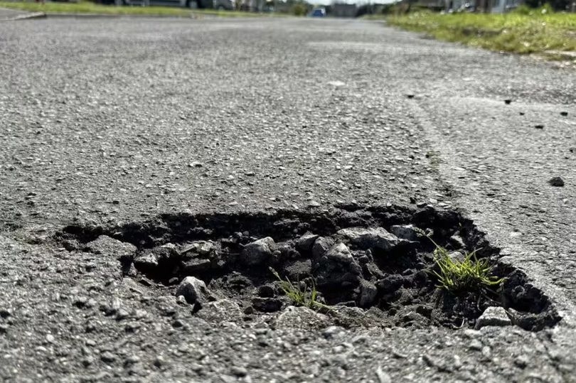 Motorists warned over driving in Midlands city with four potholes every mile