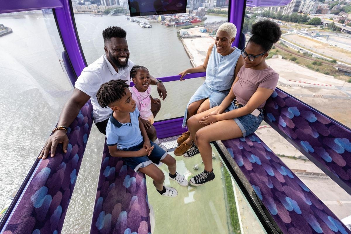 NEW glass floor cabin opens at London cable car costing twice a regular ticket