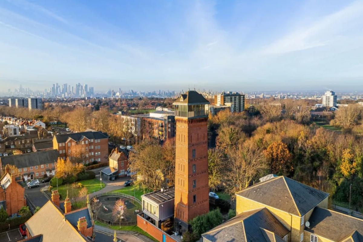 Converted Shooters Hill water tower with 360° views on sale for £1.5million