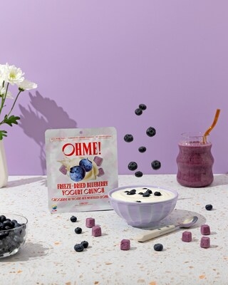 OHME! Foods Launches Blueberry Yogurt Crunch: A Creamy, Crunchy Celebration of Real Fruit, Real Culture, and Real Innovation