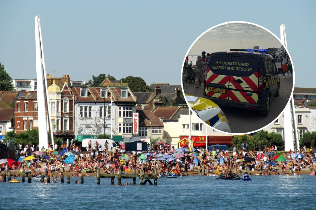 Hovercraft used to rescue swimmers in busy day for Southend Coastguard