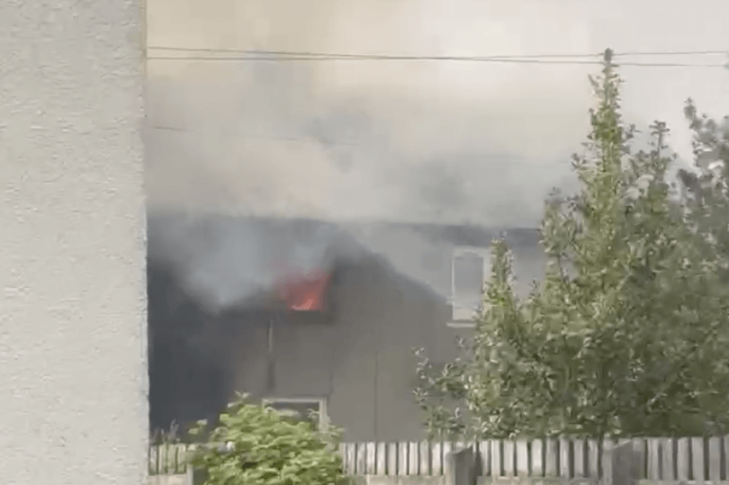 Firefighters tackle double West Lothian house blaze as locals watch on in horror
