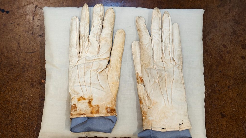 President Lincoln's blood-stained gloves sold for more than €6 million at debt-relief auction