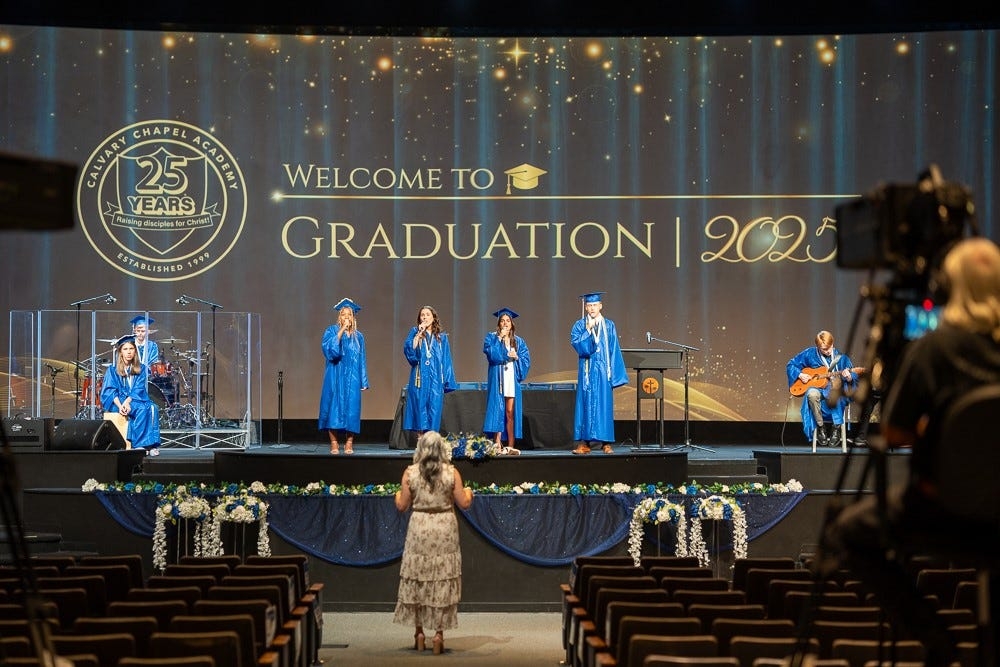 Calvary Chapel Academy seniors take their bow as diplomas conferred