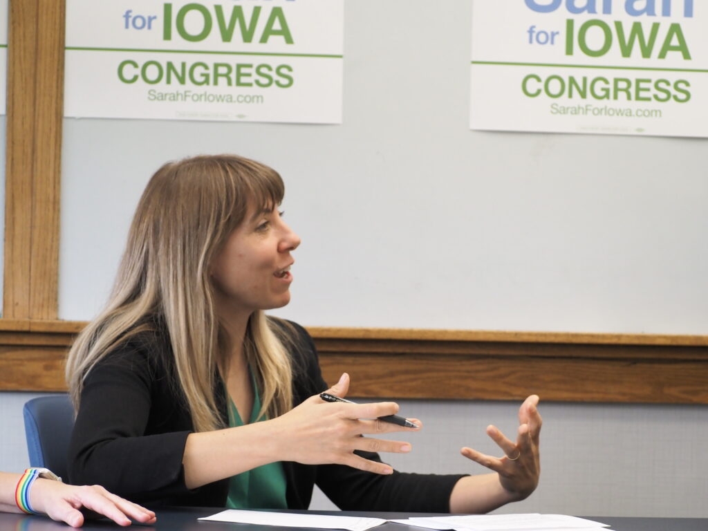 State Sen. Sarah Trone Garriott holds roundtable on proposed Medicaid cuts