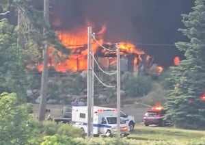 Fire chief says illegal fireworks caused massive explosion on Whidbey Island