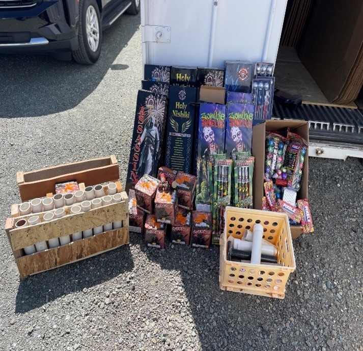Livermore teen arrested for possessing 258 lbs of fireworks: sheriff