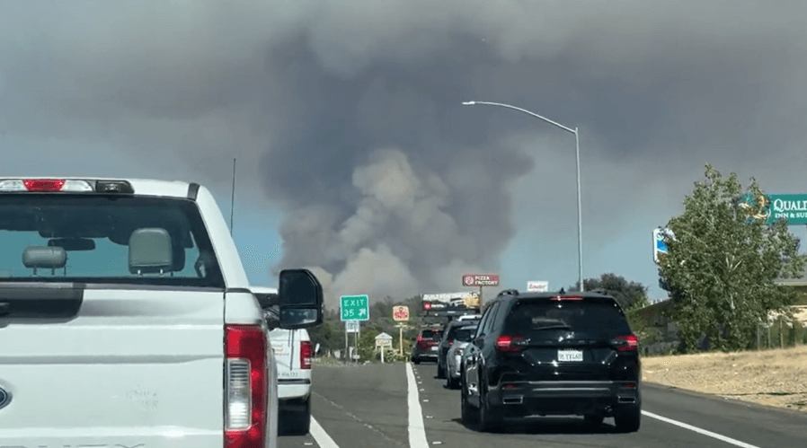 Bonanza Fire triples in size, evacuation orders expanded in El Dorado County