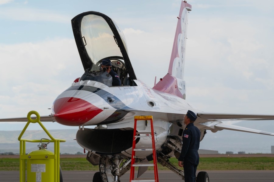 Thunderbirds arrive at Peterson May 27