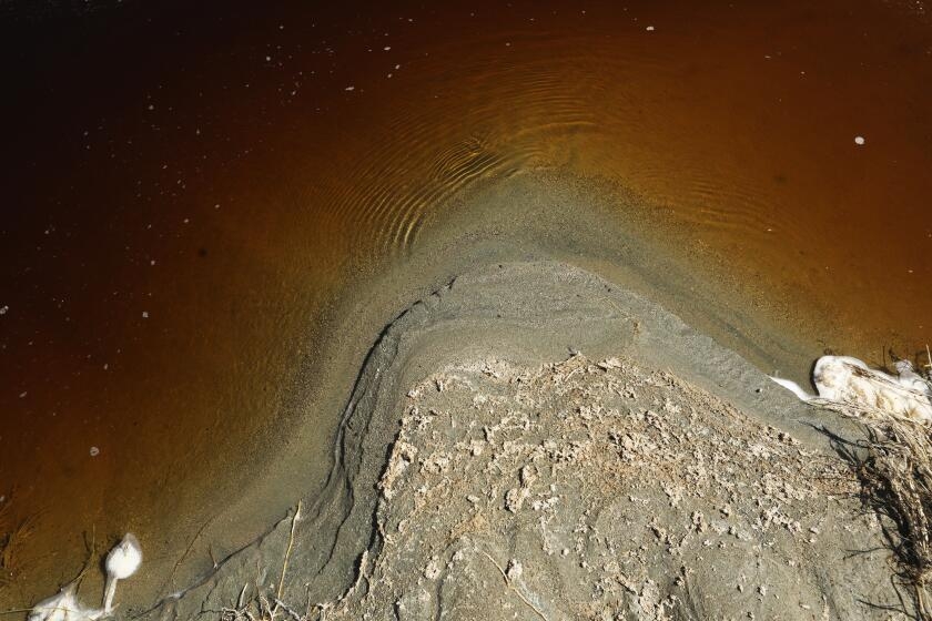 Efforts to reduce dust from dry Owens Lake bed are helping, report finds