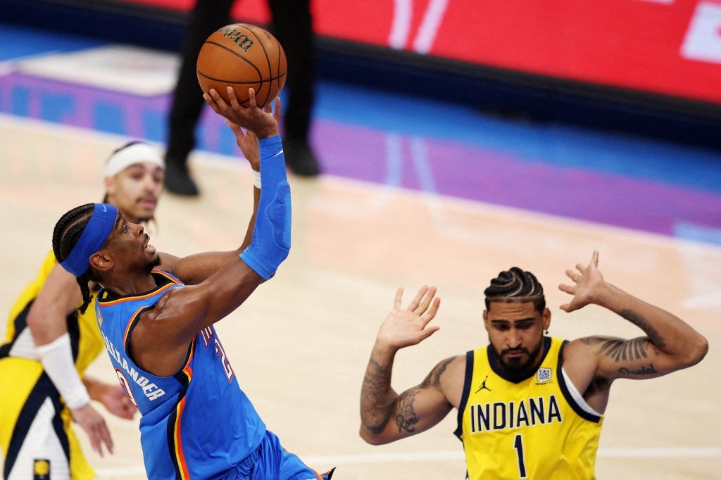 NBA》亞歷山大展現MVP本色！狂轟34分、8助攻 雷霆總冠軍戰G2痛宰溜馬扳平戰局