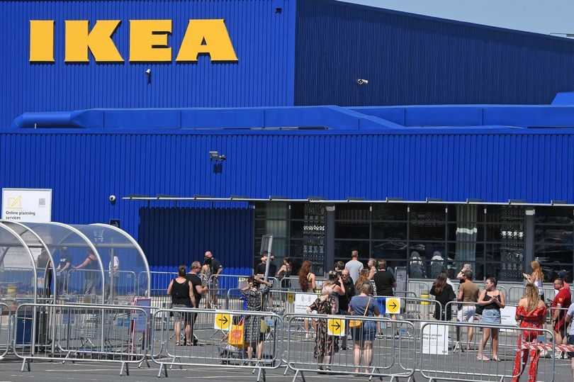 Chaos at IKEA as customers including children in creche evacuated from store