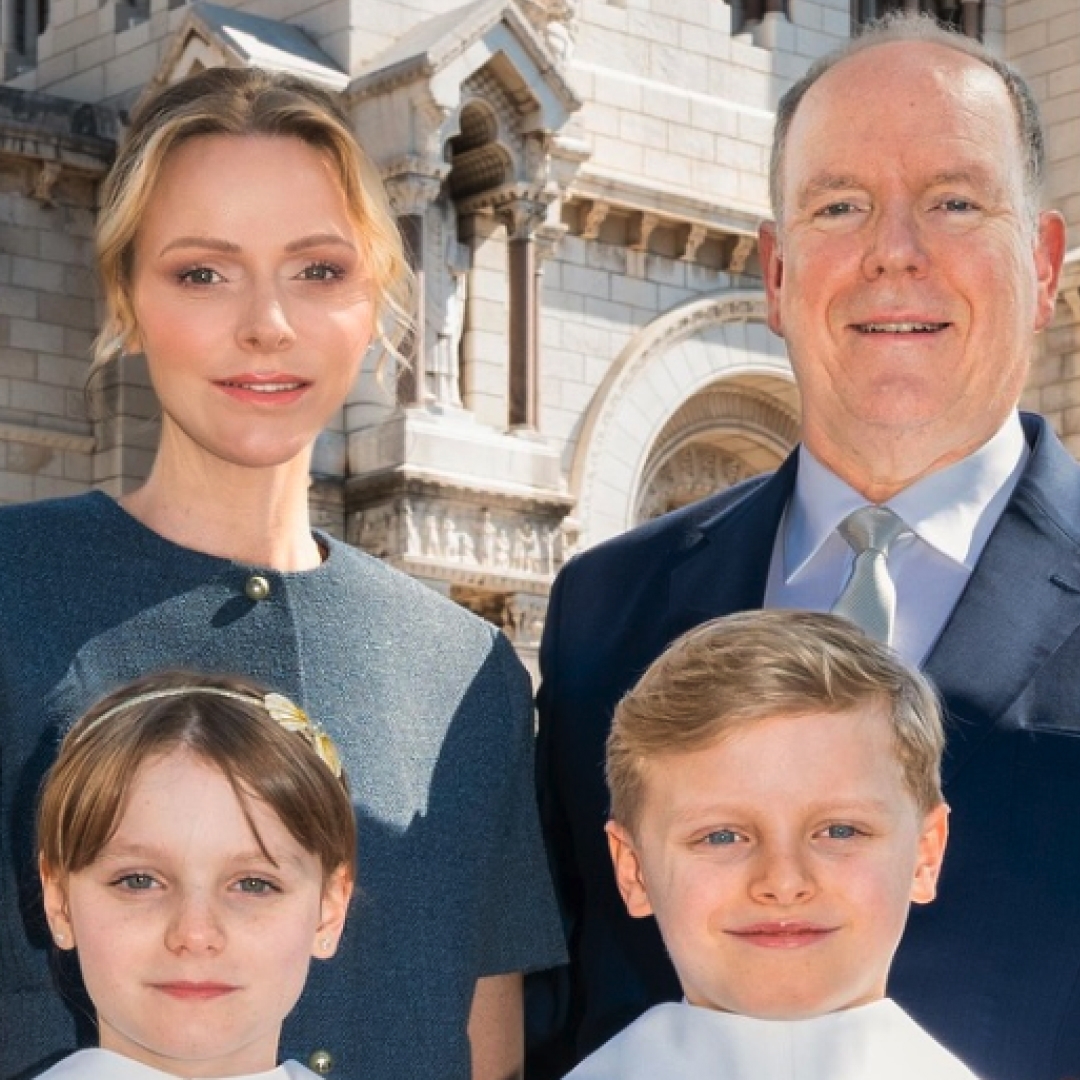 Princess Charlene and Prince Albert's Adorable Twins Reach Major Milestone in Matching Outfits
