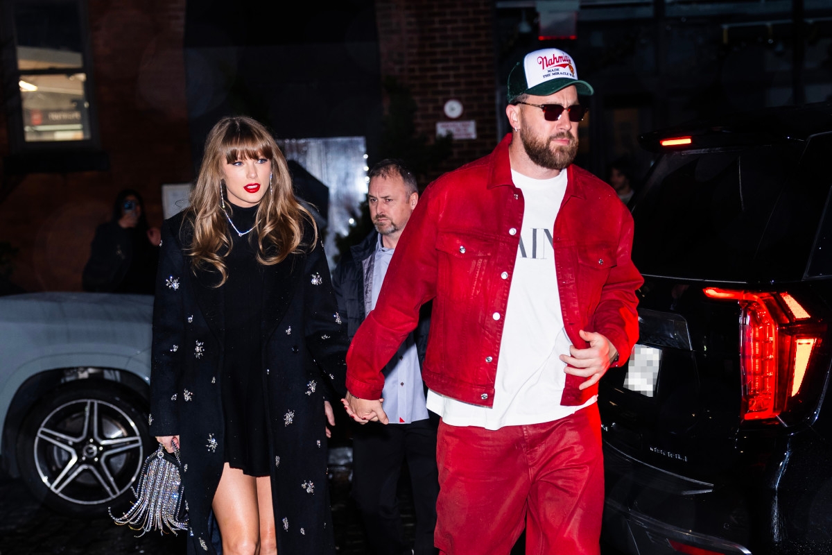 Travis Kelce and Taylor Swift Attend Game 4 of Stanley Cup Final