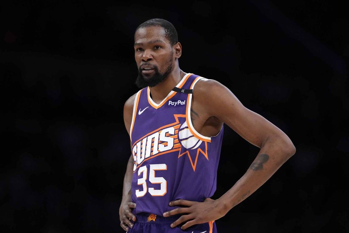 Heat again comes up empty in pursuit of Kevin Durant. Suns trading Durant to Rockets