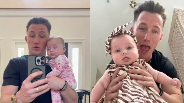 Video: Dad's GRWM Video With Baby Girl Is Peak Fatherhood Content