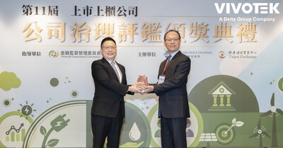 VIVOTEK Earned Level 2 in TWSE's 11th Corporate Governance Evaluation, Top 5% Among NT$5-10B Cap Enterprises