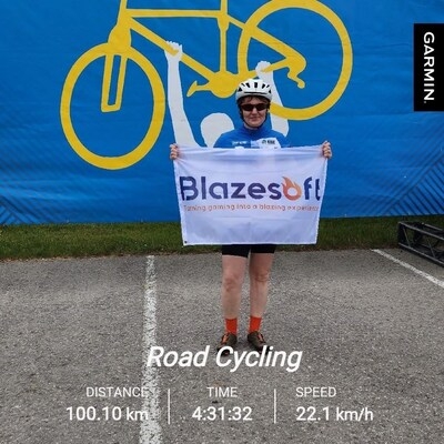 Blazesoft Employees 'Carry the Fire Forward' in support of Princess Margaret's Annual Cancer Charity Event
