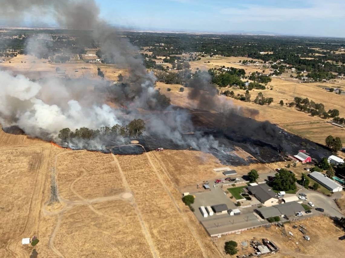 Cal Fire suspends burn permits as fires break out in the Sacramento region