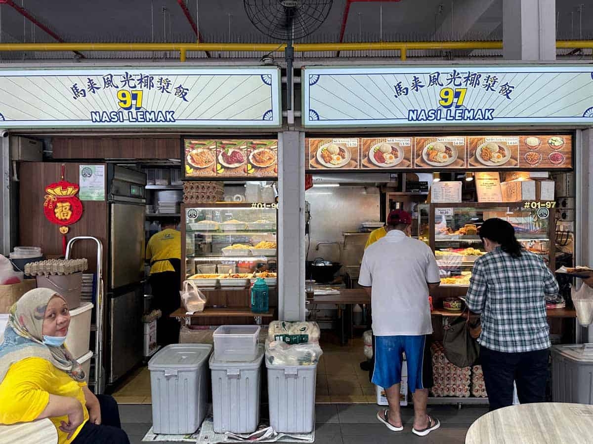 97 Nasi Lemak: $1.20 brown bee hoon & affordable nasi lemak to start your day strong