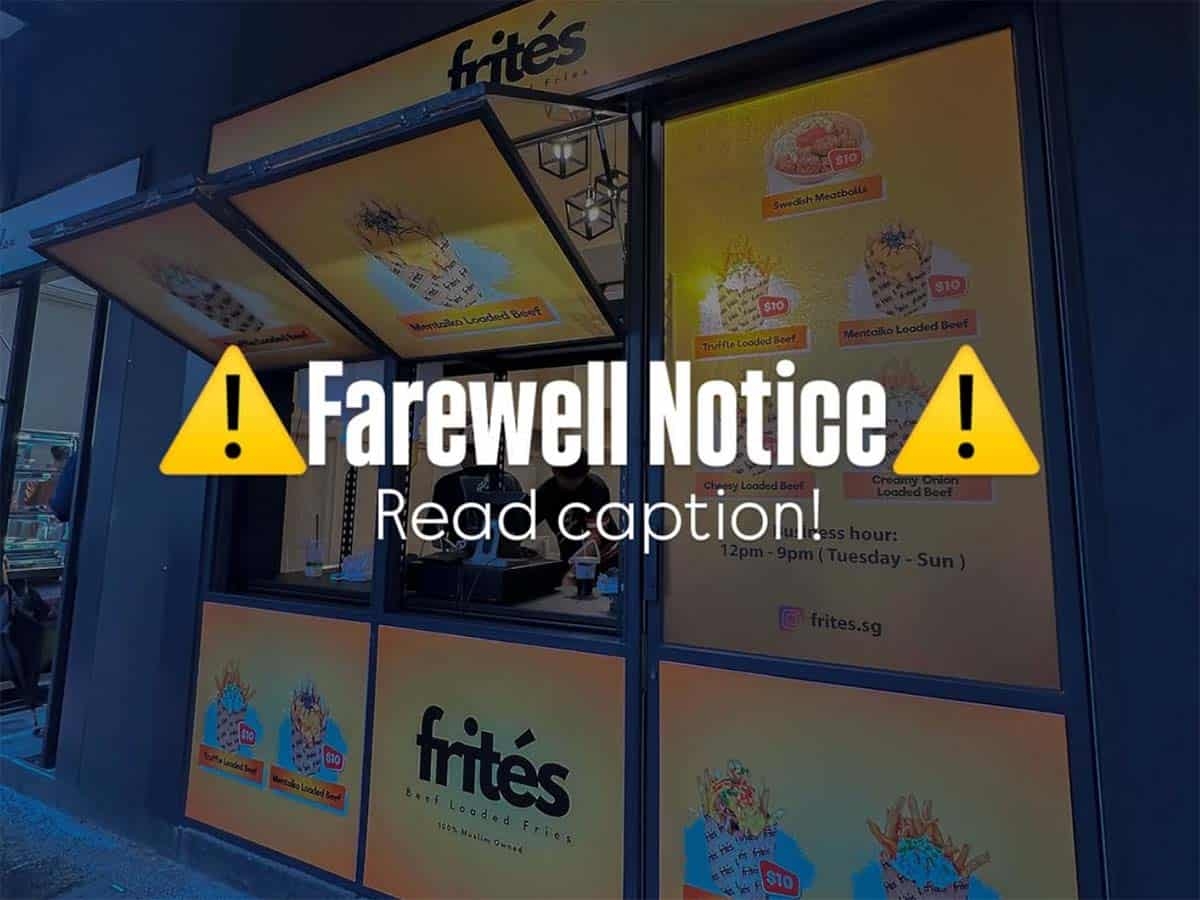 Beef fries specialist, frités goes out of business