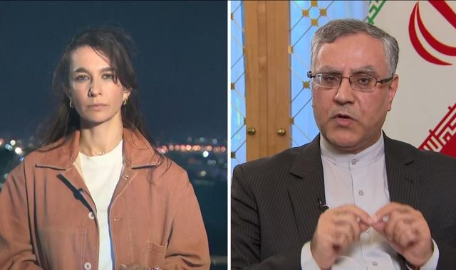 Iran's response to Israeli strikes a 'matter of principle', ambassador to UK says