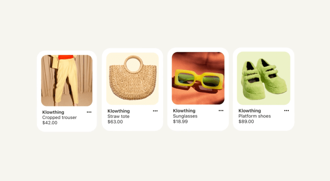 Pinterest tests an AI feature that lets advertisers turn their catalogs into shoppable collages