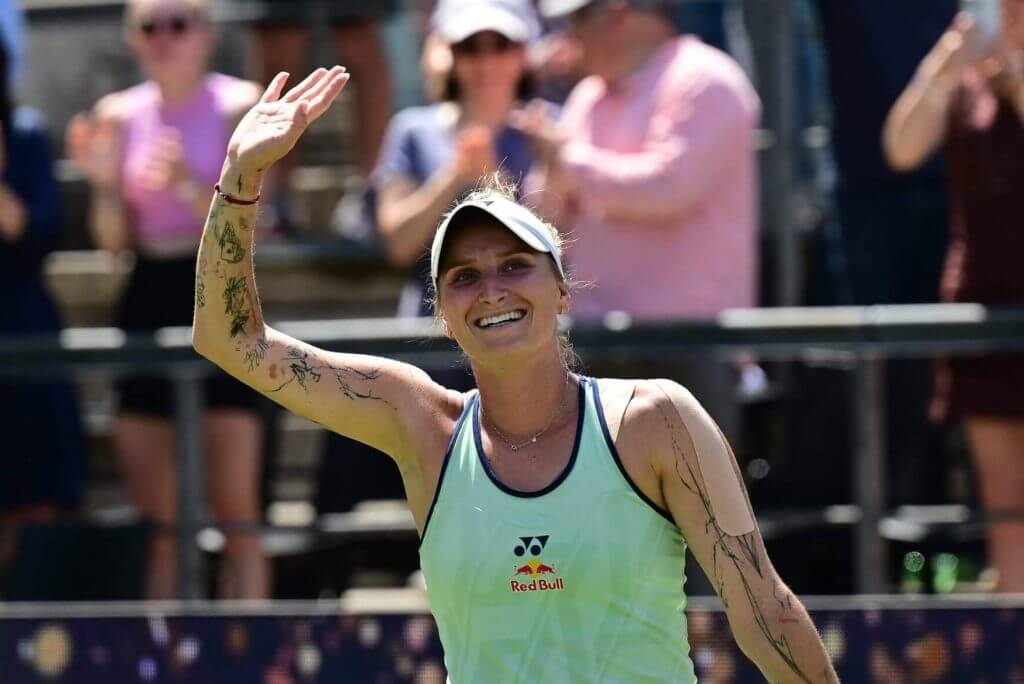 Markéta Vondroušová wins Berlin Open for first WTA title since Wimbledon 2023