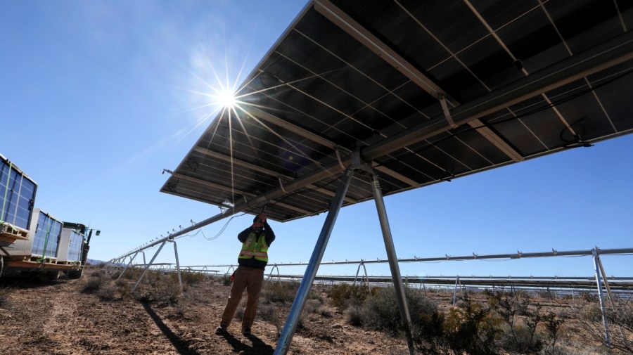 Solar panel arrays may help sustain grasslands during drought: Study