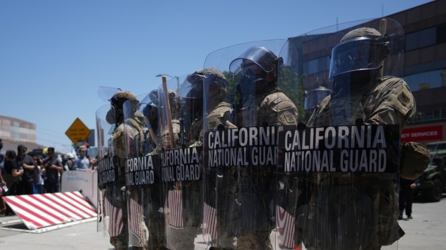 Appeals panel scrutinizes judge's block on Trump National Guard deployment