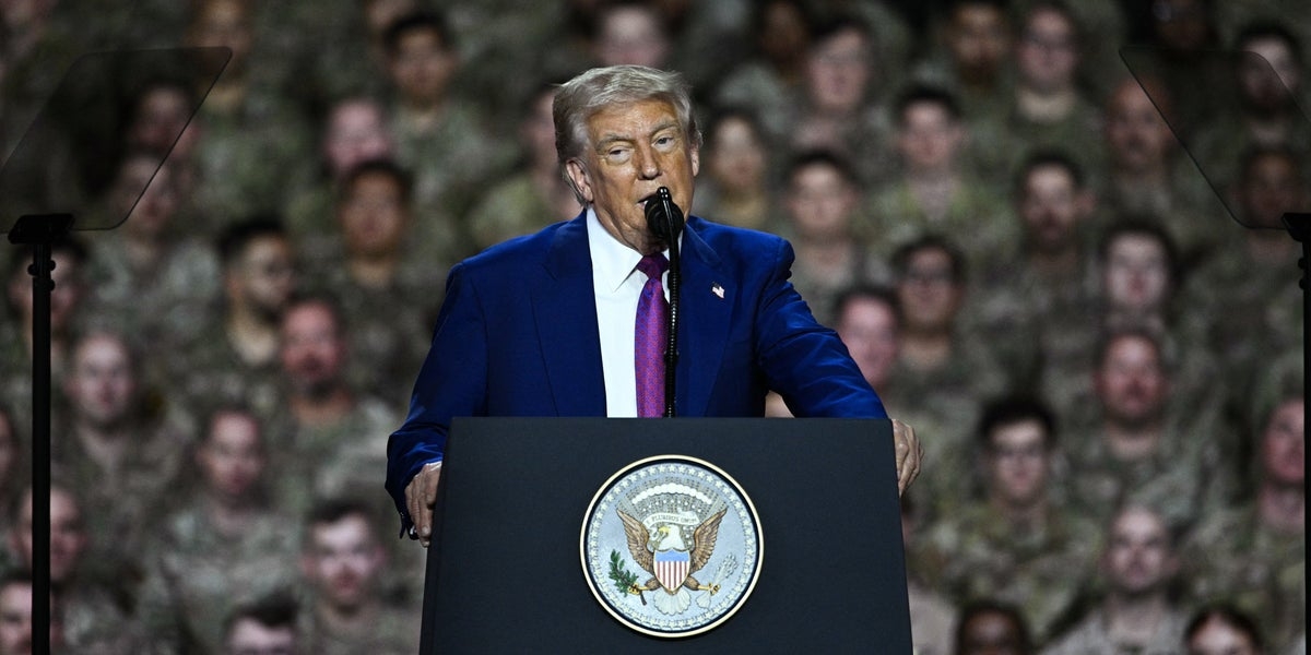 'Mad King' Donald Trump Torched Over 'Especially Jarring' Claim To U.S. Troops In Qatar