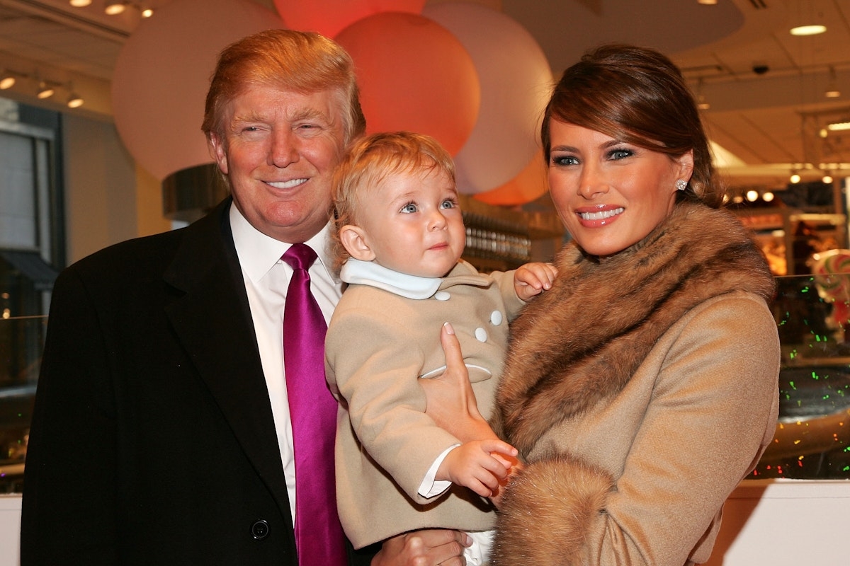 Remember That Wild Photoshoot of Young Barron Trump and His Many Toys?