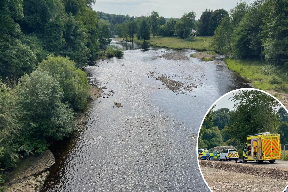 Tragedy as man, 20, dies after 'getting into difficulty' in river Tees at Gainford