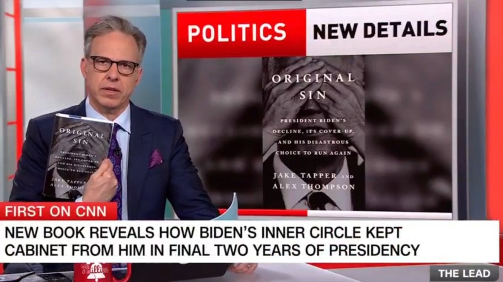 As Jake Tapper's Biden Book Promotion Faces Criticism, CNN's Ratings Drop For His Show and Others
