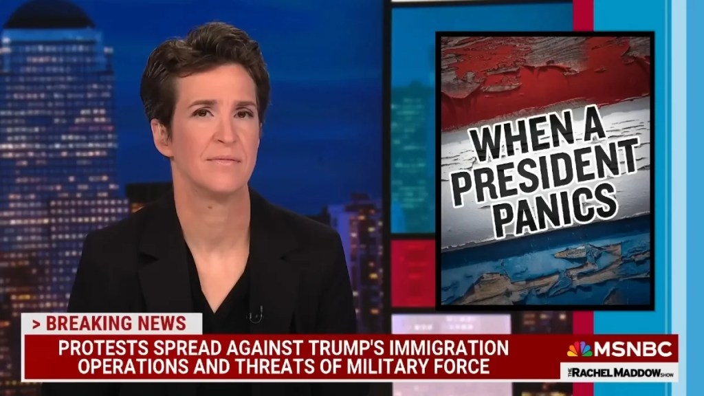 Rachel Maddow Finds Hope in Nationwide Immigration Protests: Puts ‘Steel in the Spine' of Trump's Opponents
